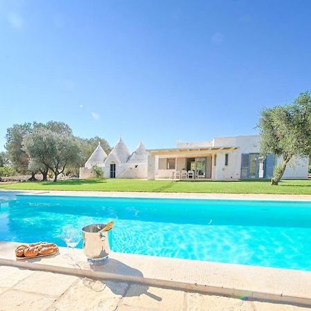 New Trulli Eden 101 With Private Pool And Jacuzzi Vila San Michele Salentino Exterior foto