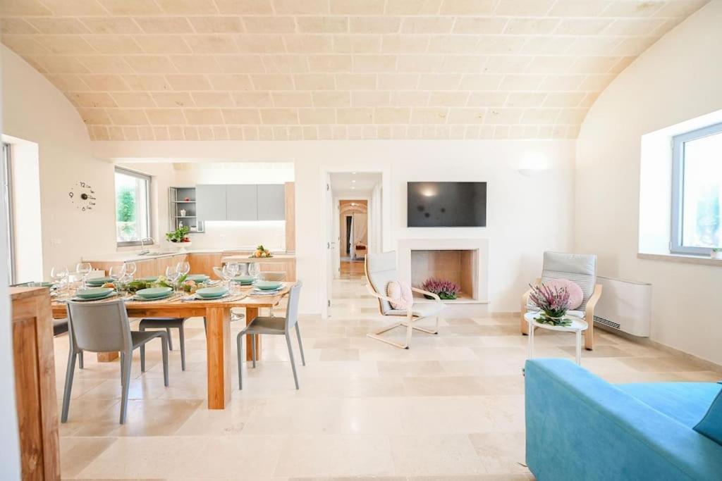 New Trulli Eden 101 With Private Pool And Jacuzzi Vila San Michele Salentino Exterior foto