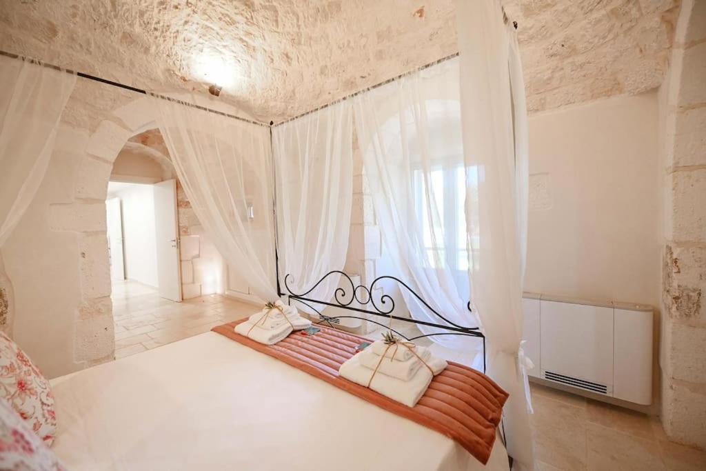 New Trulli Eden 101 With Private Pool And Jacuzzi Vila San Michele Salentino Exterior foto