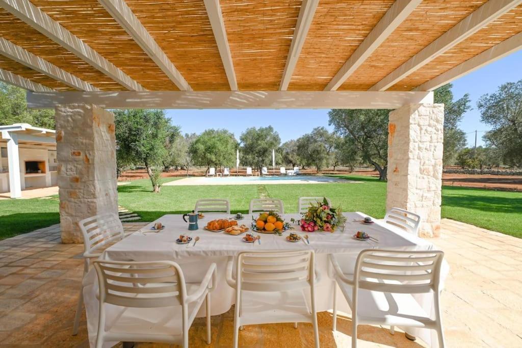 New Trulli Eden 101 With Private Pool And Jacuzzi Vila San Michele Salentino Exterior foto